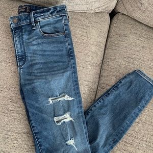 Abercrombie Simone High Rise Super Skinny Jeans